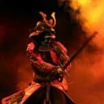 Stripper Jeffrey als Samoerai