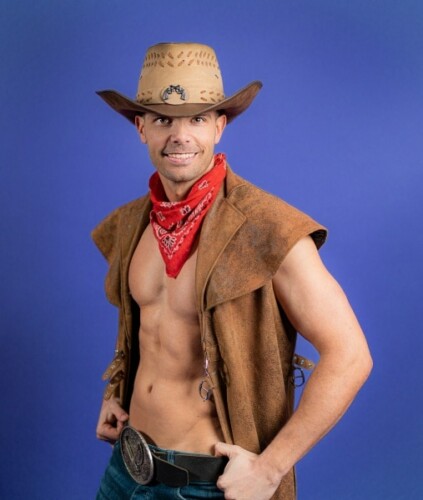 Cowboy stripper Kevin