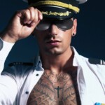 Stripper Marco als marinier