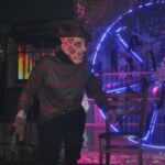 Halloween stripper Freddy Krueger