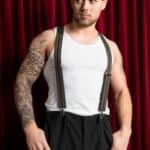 Stripper Ferdi als peaky blinder