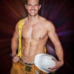 Stripper Kevin als bouwvakker